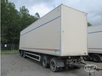 Norfrig DW4-36-CKÖ125 4-axlar Skåpsläp (öppningsbar sida) -02  - Closed box trailer