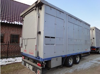 Tandem KABA Doppelstock Vollalu  - Closed box trailer