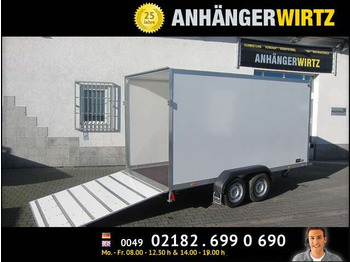  Wm Meyer - AZ 2740 / 185 Isokoffer mit Heckrampe sofort verfügbar 700kg 401x185x200cm - Closed box trailer
