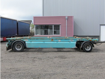 Gergen-Jung TCA 18 H blattfederung containerverrieglung - Container transporter/ Swap body trailer