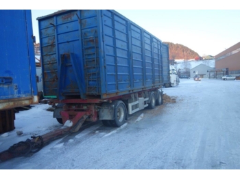 Istrail 3-akslet krokslep - Container transporter/ Swap body trailer