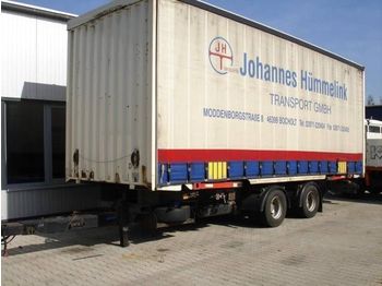 Krone 2x BDF Jumbo BDF 7,82 Brücke Hydraulisches Dach - Container transporter/ Swap body trailer