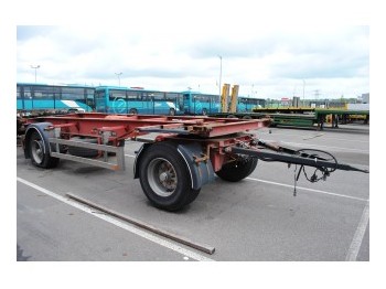 Pacton 2 AXLE CONTAINER TRALIER - Container transporter/ Swap body trailer
