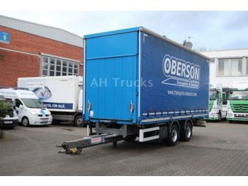 Curtainsider trailer Frühauf Jumbo Volumen Plane Tarpaulin SAF Achsen