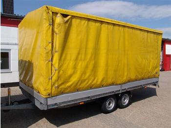 Hapert AL3500 Tandem-Anhänger mit Schiebeplane - Curtainsider trailer