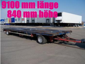  HANGLER JUMBO ANHÄNGER 9100 mm länge 84 cm höhe - Dropside/ Flatbed trailer