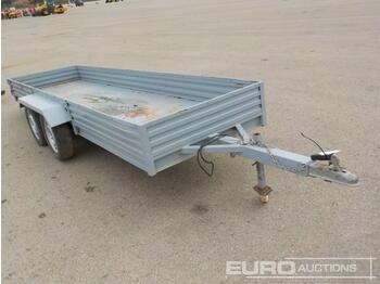 Dropside/ flatbed trailer Twin Axle Trailer / Remolque