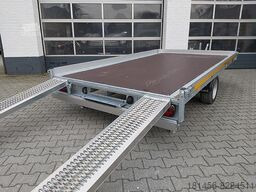 New Autotransporter trailer EDUARD Multitransporter 1 Achser 1800kg Neuverk: picture 23