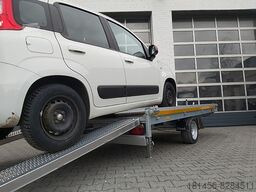 New Autotransporter trailer EDUARD Multitransporter 1 Achser 1800kg Neuverk: picture 17