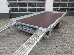 New Autotransporter trailer EDUARD Multitransporter 1 Achser 1800kg Neuverk: picture 25
