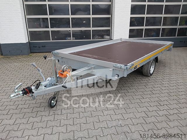 New Autotransporter trailer EDUARD Multitransporter 1 Achser 1800kg Neuverk: picture 7