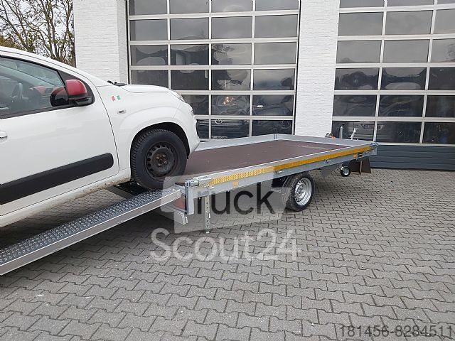 New Autotransporter trailer EDUARD Multitransporter 1 Achser 1800kg Neuverk: picture 3