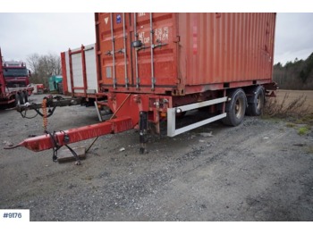 Container transporter/ Swap body trailer Engen container trailer: picture 1