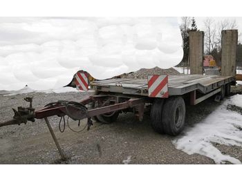 Low loader trailer for transportation of heavy machinery GOLDHOFER TU3-24/80: picture 1
