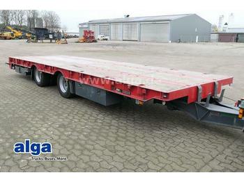 Low loader trailer GS Meppel ANC 2000C, Plattform, Rungen, SAF: picture 1