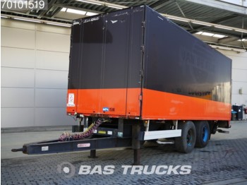 Closed box trailer Groenewegen DRE-9-9 Ladebordwand Durchladesystem: picture 1