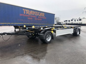 New Roll-off/ Skip trailer Hüffermann HSA18.70 Flex-Carrier, Kombianhänger  für Abroll & Absetzcontainer: picture 1