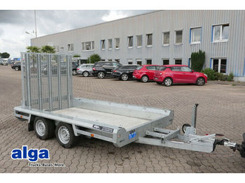 Low loader trailer Hulco Terrax-2, feuerverzinkt, 2,6to. Nutzlast, Rampe: picture 1