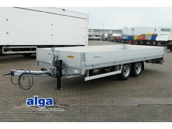 New Low loader trailer Humbaur HBT106224, 6.200mm lang, verzinkt, Pritsche: picture 1