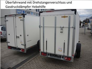 New Closed box trailer Humbaur - HK203015-18P Tandem Überfahrwand hinten: picture 1