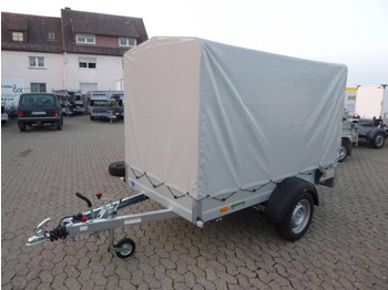 New Car trailer Humbaur - Startrailer H132513 Alu mit Hochplane 150 cm, 251x131x30cm: picture 1