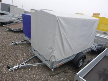 New Car trailer Humbaur - Startrailer H 752513 Alu mit Hochplane 150 cm, 251x131x30cm: picture 1