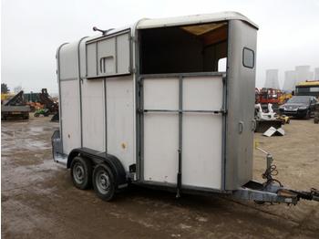 Livestock trailer Ifor Williams Twin Axle Horse Box Trailer, Front & Rear Loading Ramp: picture 1