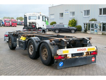 Container transporter/ Swap body trailer Kögel AWE 27, 3-Achser, 24to. NL, BPW, Luftfederung: picture 2