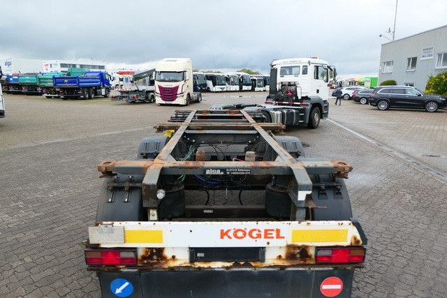 Container transporter/ Swap body trailer Kögel AWE 27, 3-Achser, 24to. NL, BPW, Luftfederung: picture 3