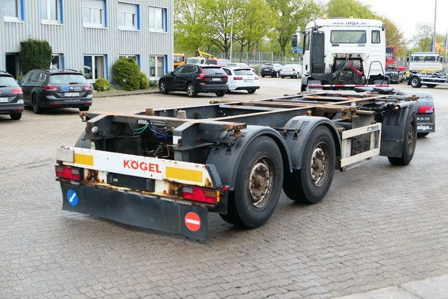 Container transporter/ Swap body trailer Kögel AWE 27, 3-Achser, 24to. NL, BPW, Luftfederung: picture 4