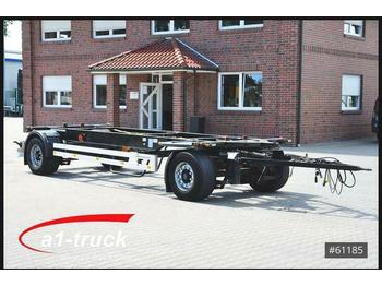 Container transporter/ Swap body trailer Krone AZW 18 BDF Maxi, Jumbo, langer Hub, TÜV 12/20: picture 1