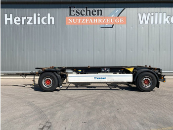 Container transporter/ Swap body trailer Krone AZ Wechsellafette|Verstellbar*Reifen: 80%*1. Hd.: picture 2