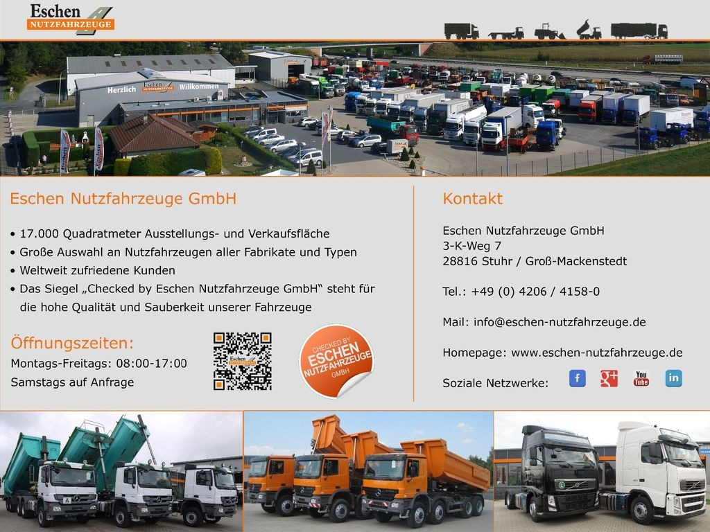 Container transporter/ Swap body trailer Krone AZ Wechsellafette|Verstellbar*Reifen: 80%*1. Hd.: picture 17
