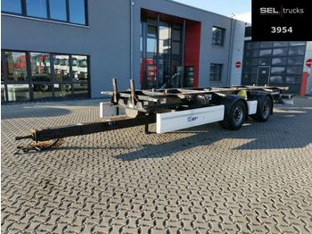 Container transporter/ Swap body trailer Krone ZZ / SAF Achsen / Tandem / German: picture 1