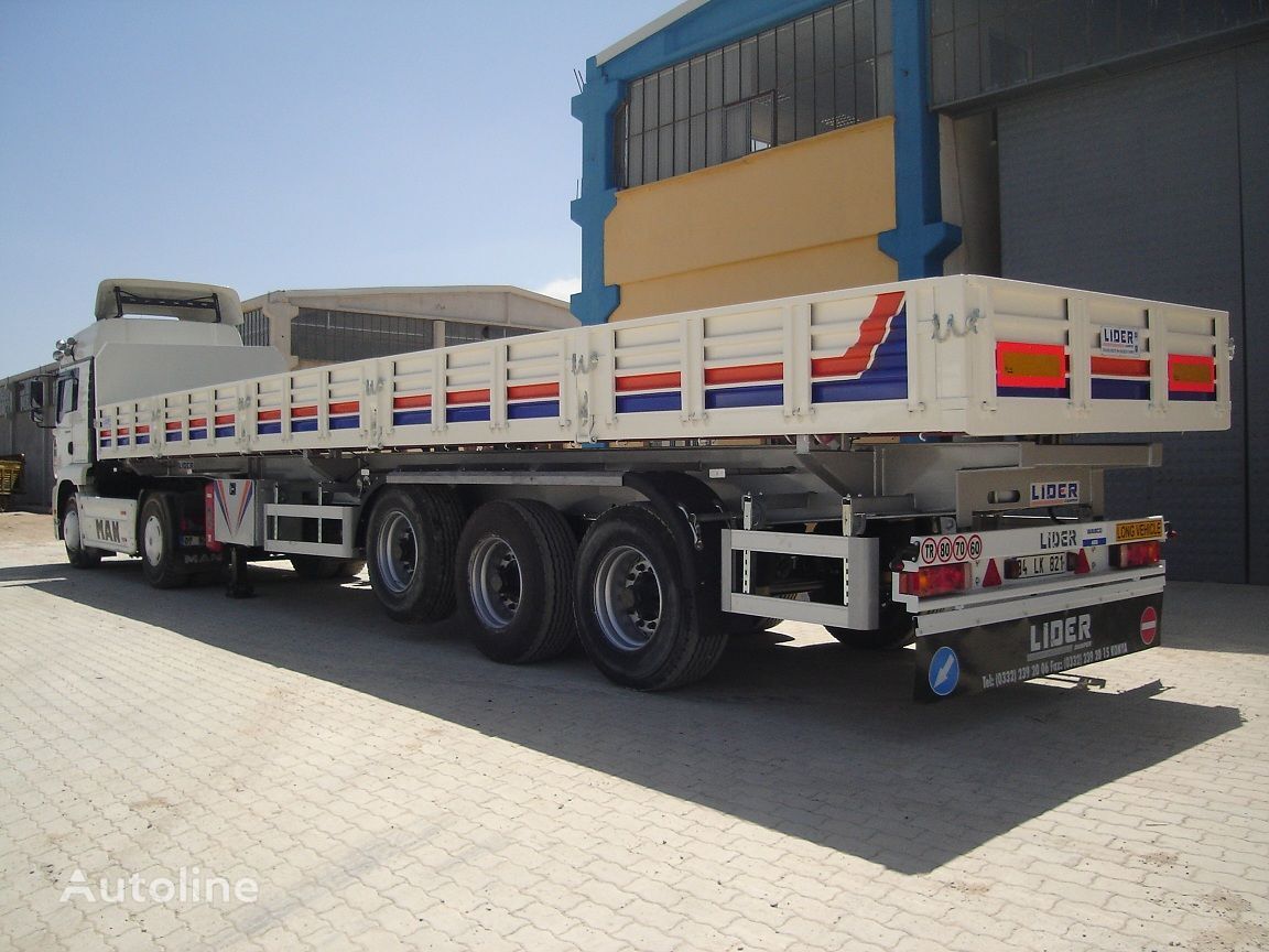 New Dropside/ Flatbed trailer LIDER 2024 YEAR NEW TRAILER FOR SALE (MANUFACTURER COMPANY): picture 2