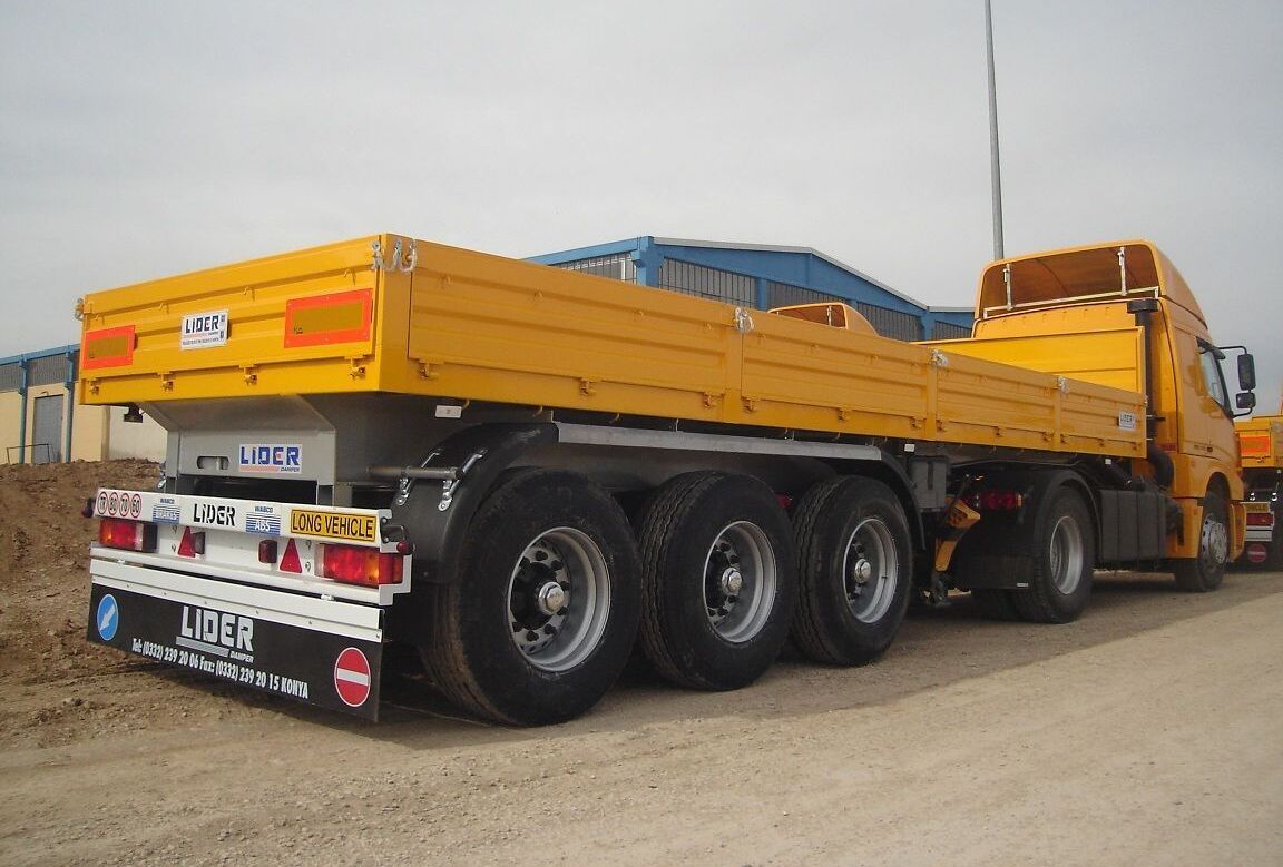 New Dropside/ Flatbed trailer LIDER 2024 YEAR NEW TRAILER FOR SALE (MANUFACTURER COMPANY): picture 3