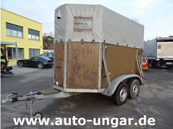 Livestock trailer Boeckmann T 2V Pferdeanhänger Viehtransporter 2 Tiere