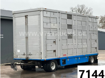 Ka-Ba 4.Stock Anhänger Aggregat, Tränke, Hubdach  - Livestock trailer