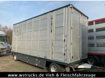 Livestock trailer Menke 4 Stock Vollalu Lüfter , Tränken