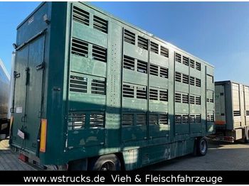 Livestock trailer Michieletto 3 Stock Hubdach Vollalu