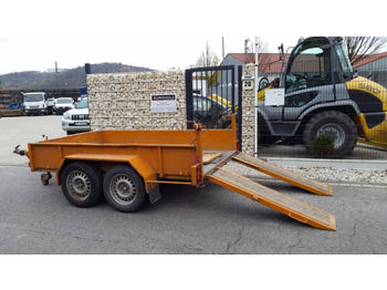 Blomenröhr PKW SDAH Tieflader  2600 kg Auffahrrampen  - Low loader trailer