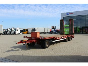 Low loader trailer Goldhofer TU 3-24/80