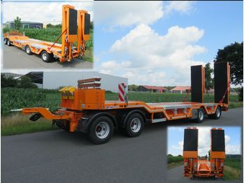 HRD 4-Achs Maschinentieflader Anhänger  - Low loader trailer