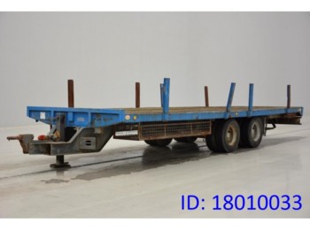 Trouillet AANHANGER DIEPLADER - Low loader trailer