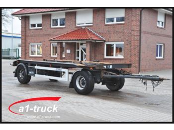 Container transporter/ Swap body trailer Meiller HKM Abrollanhänger, Luft, ABS,: picture 1