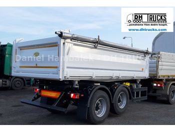 New Tipper trailer Meiller MZDA 18/22 LIFTACHSE / kombi BW / SAF / Plane: picture 1
