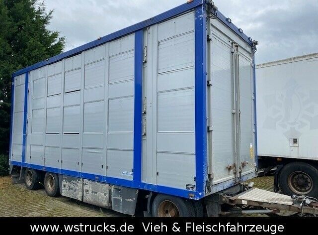 Livestock trailer Menke-Janzen Menke 3 Stock Ausfahrbares Dach Alu Viehanhänger: picture 2