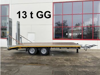 Low loader trailer Möslein  13 t Tandemtieflader-- Neuwertig --: picture 1