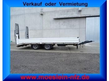 Low loader trailer Möslein 14 t Tandemtieflader: picture 1