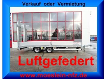 Low loader trailer Möslein 19 t Tandemtieflader Luftgefedert: picture 1